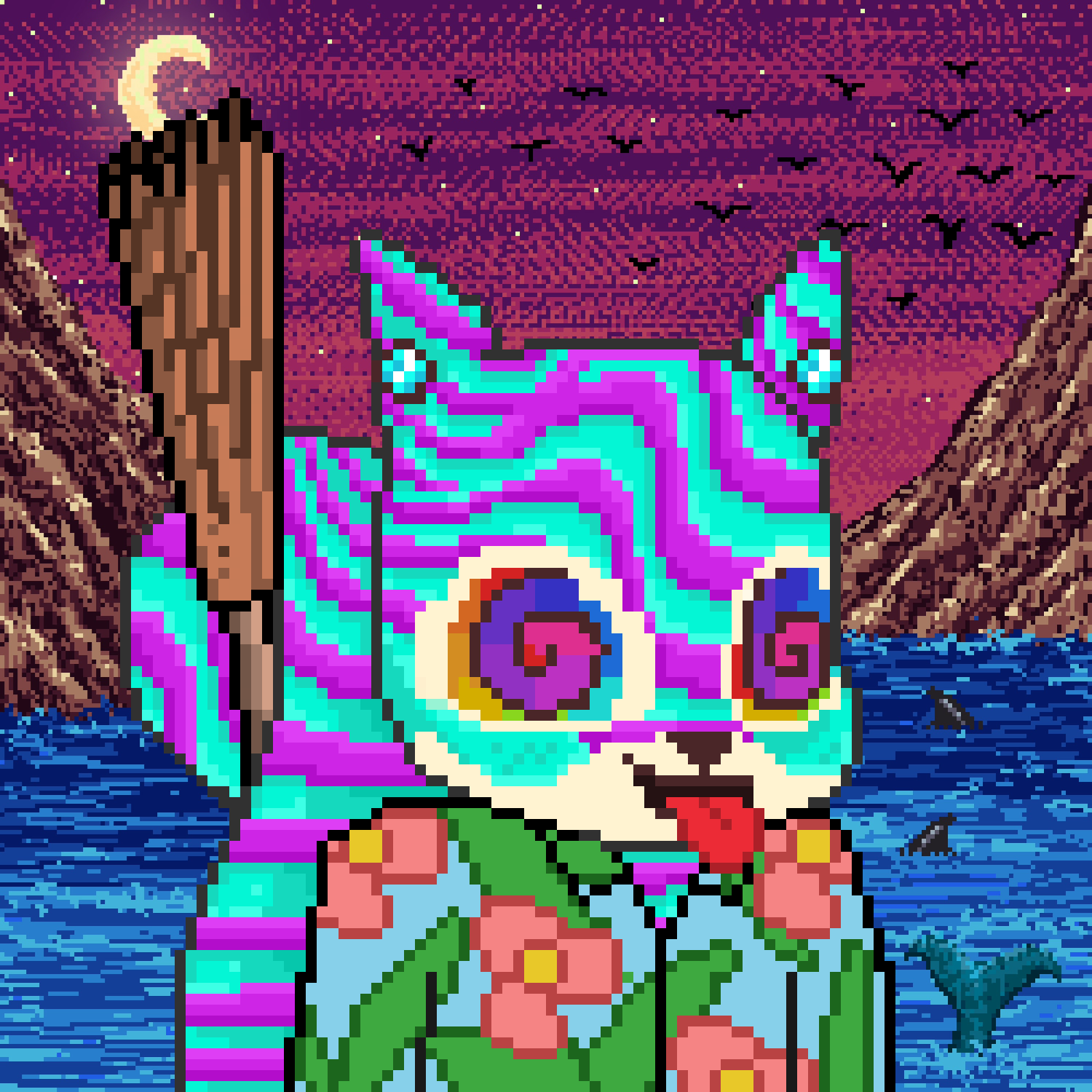 Pixel Squirrels #7027 NFT on Algorand