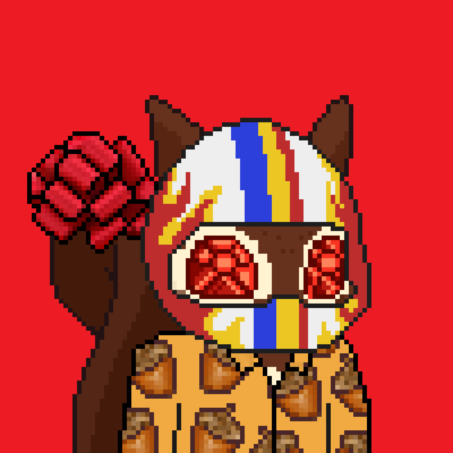 Pixel Squirrels #713 NFT on Algorand