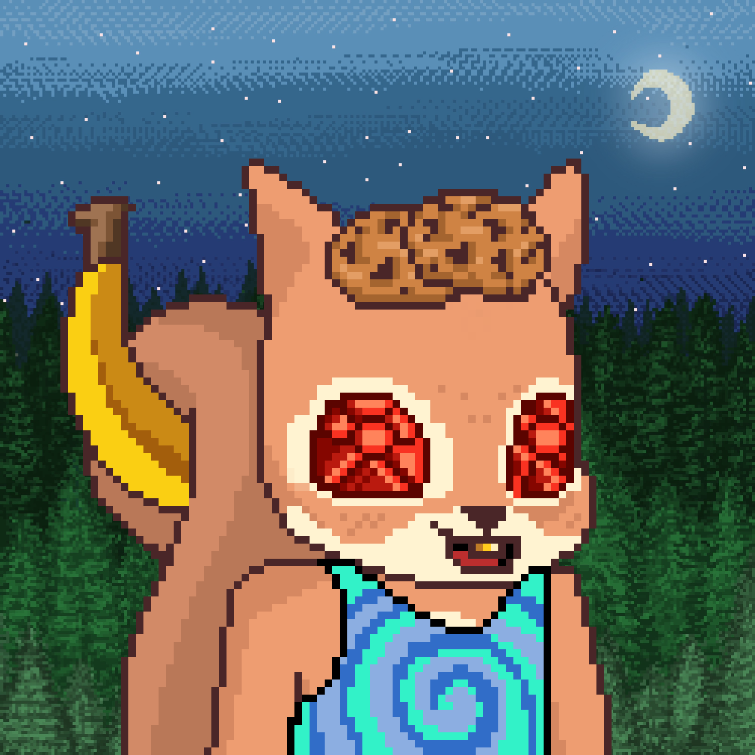 Pixel Squirrels #7173 NFT on Algorand