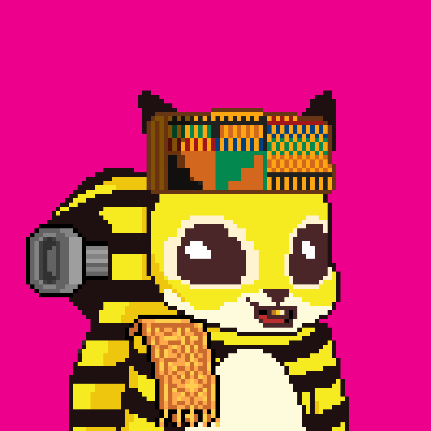 Pixel Squirrels #726 NFT on Algorand