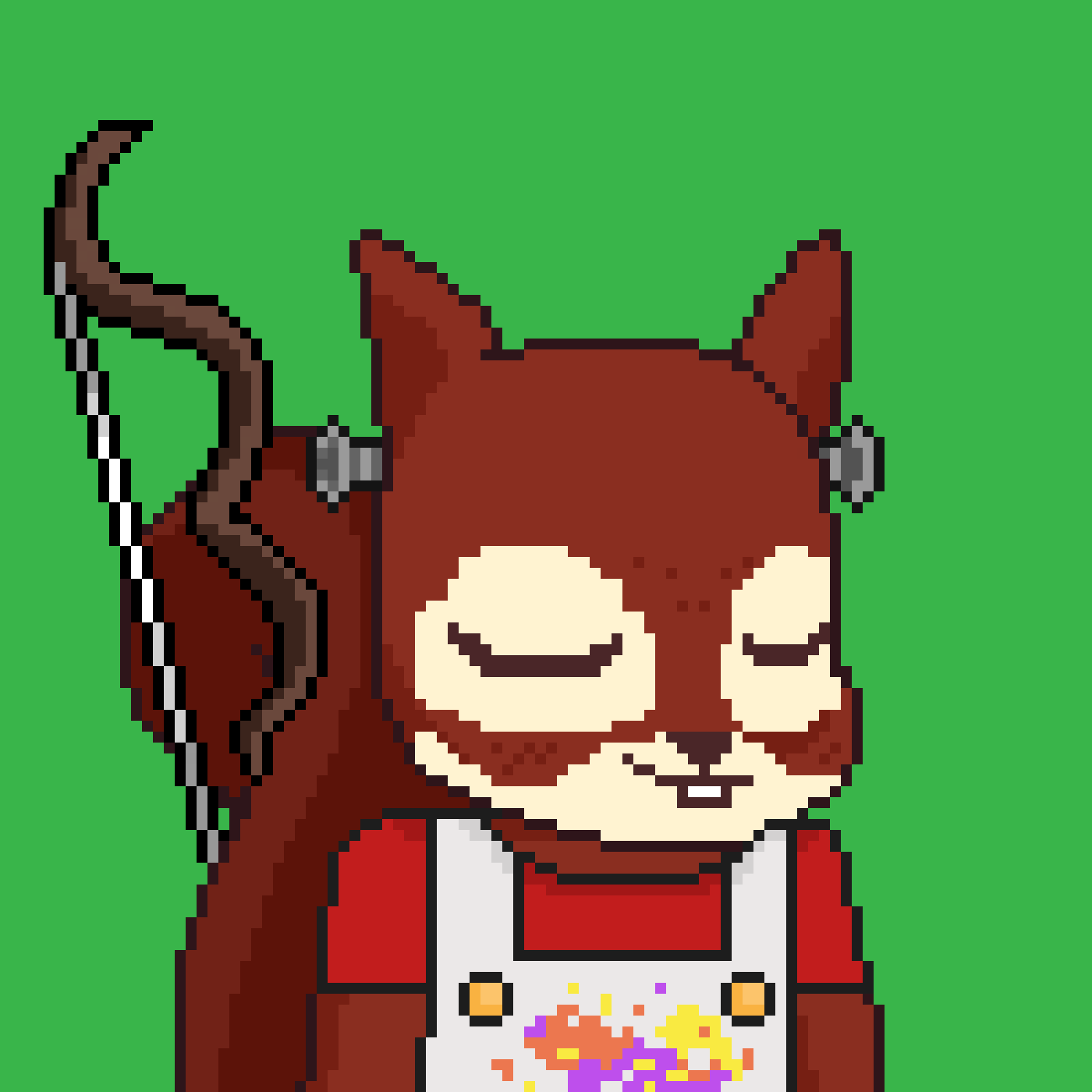 Pixel Squirrels #7341 NFT on Algorand