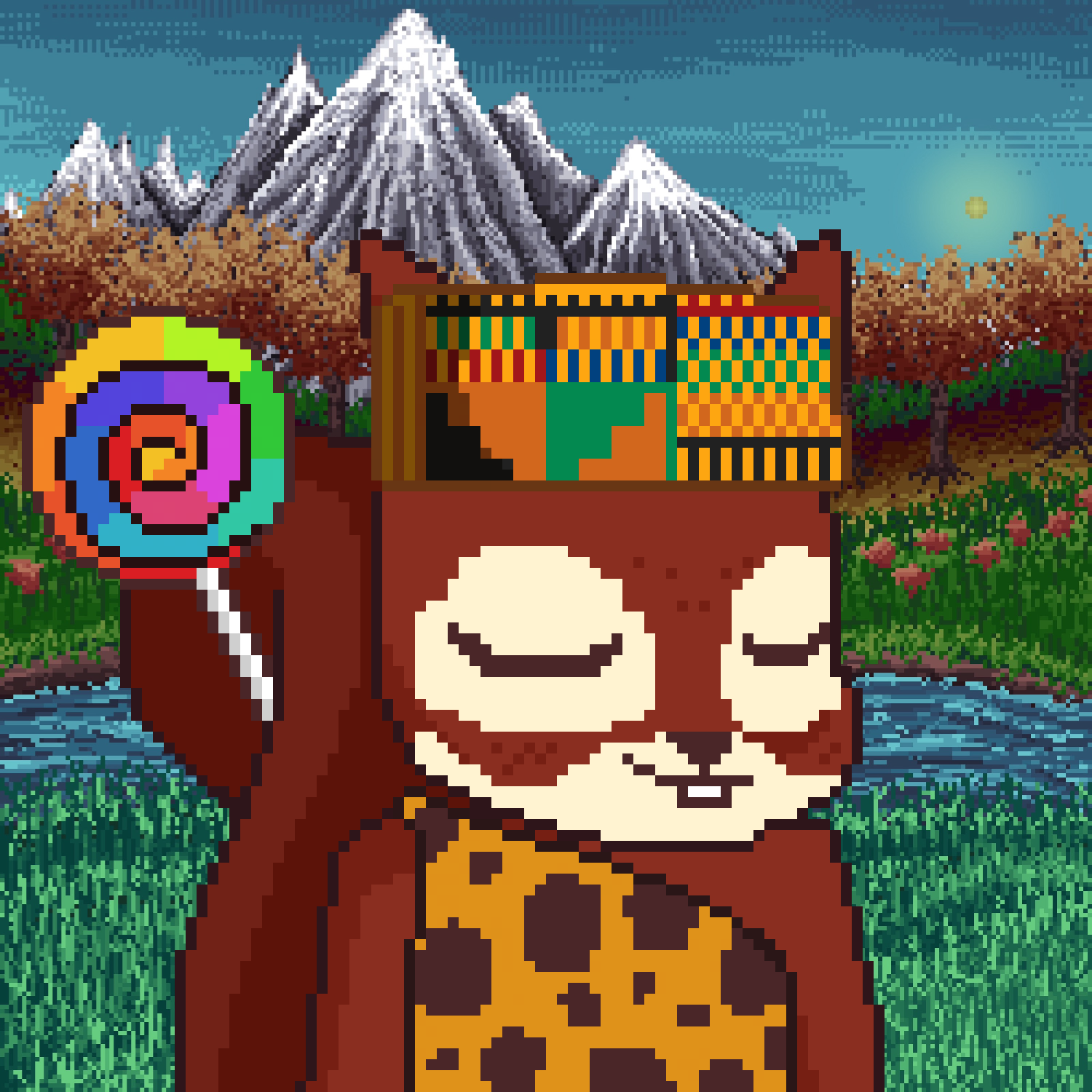 Pixel Squirrels #7351 NFT on Algorand
