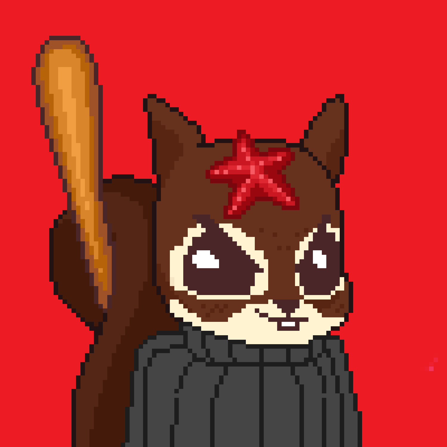 Pixel Squirrels #7468 NFT on Algorand