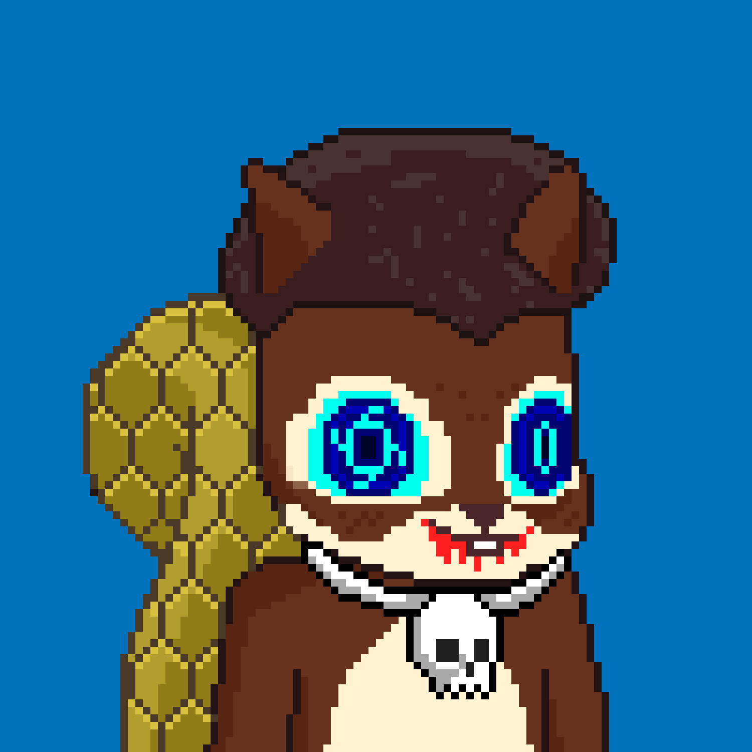 Pixel Squirrels #748 NFT on Algorand