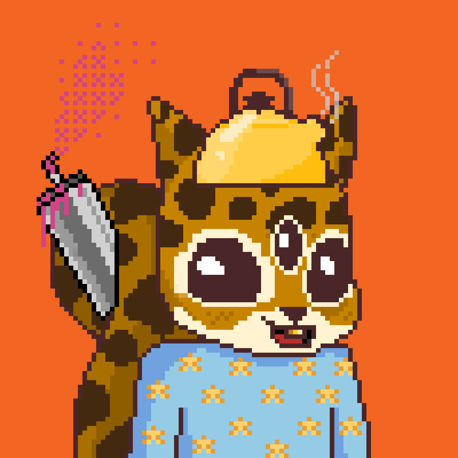 Pixel Squirrels #7627 NFT on Algorand