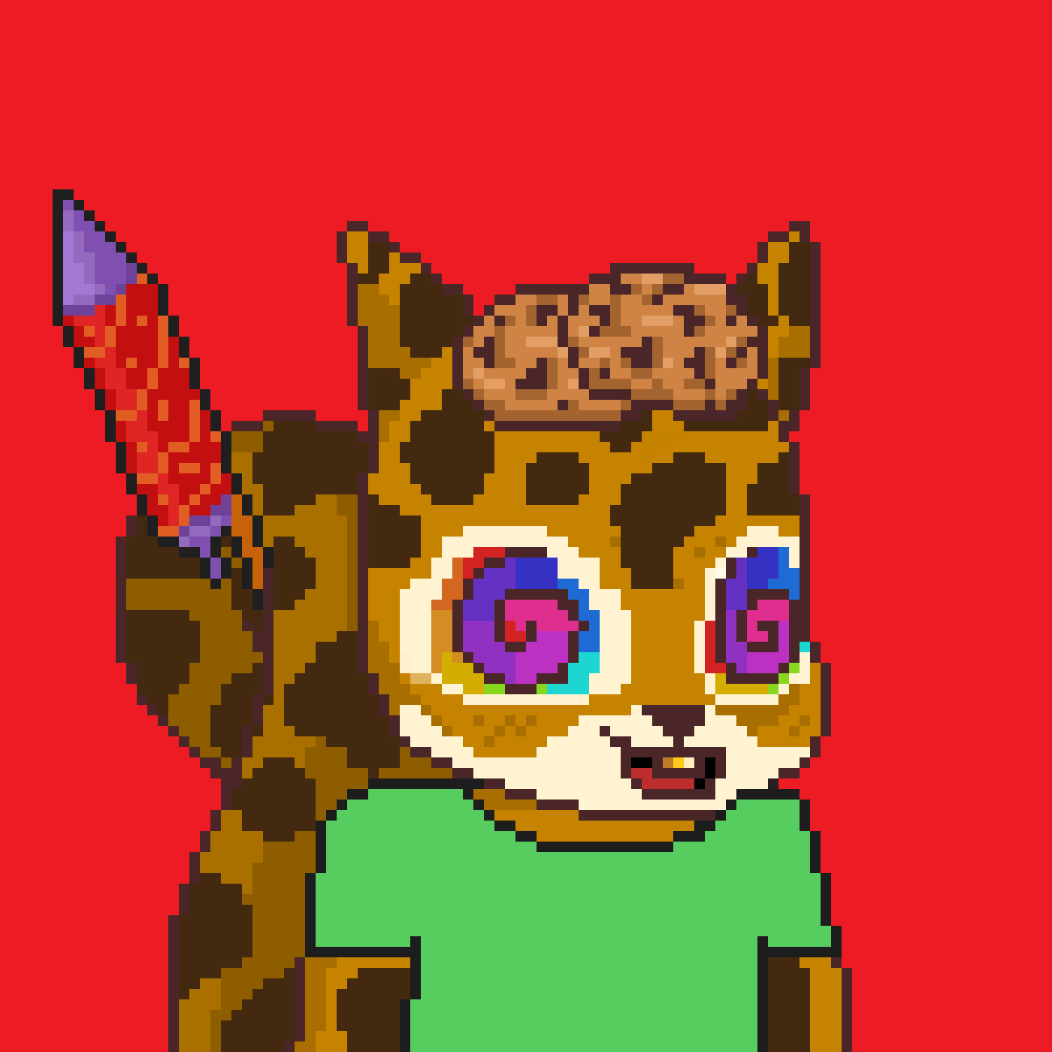 Pixel Squirrels #7688 NFT on Algorand