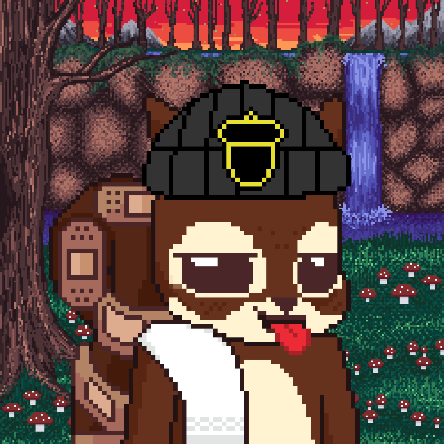 Pixel Squirrels #7693 NFT on Algorand