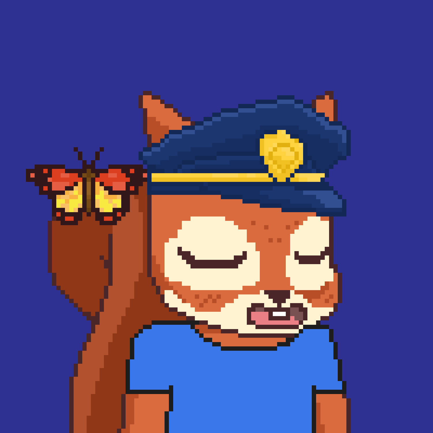 Pixel Squirrels #7717 NFT on Algorand
