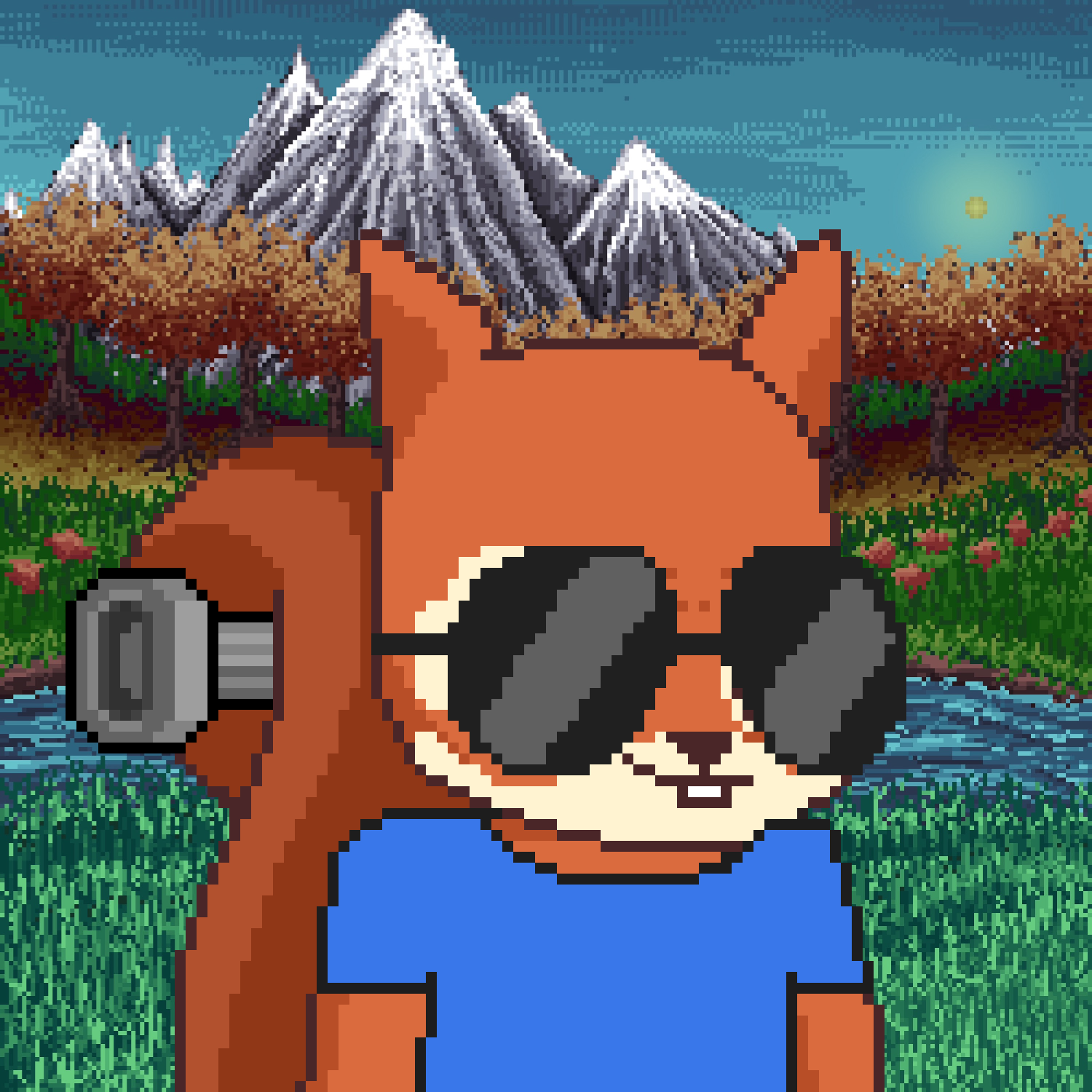 Pixel Squirrels #7726 NFT on Algorand
