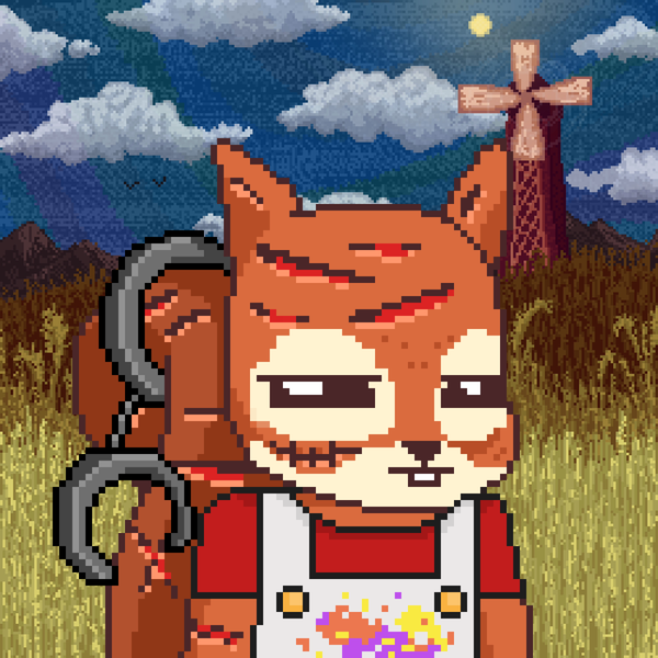 An image of Pixel Squirrels #8