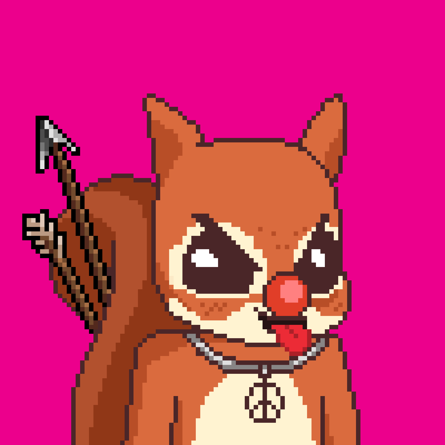 Pixel Squirrels #8116 NFT on Algorand