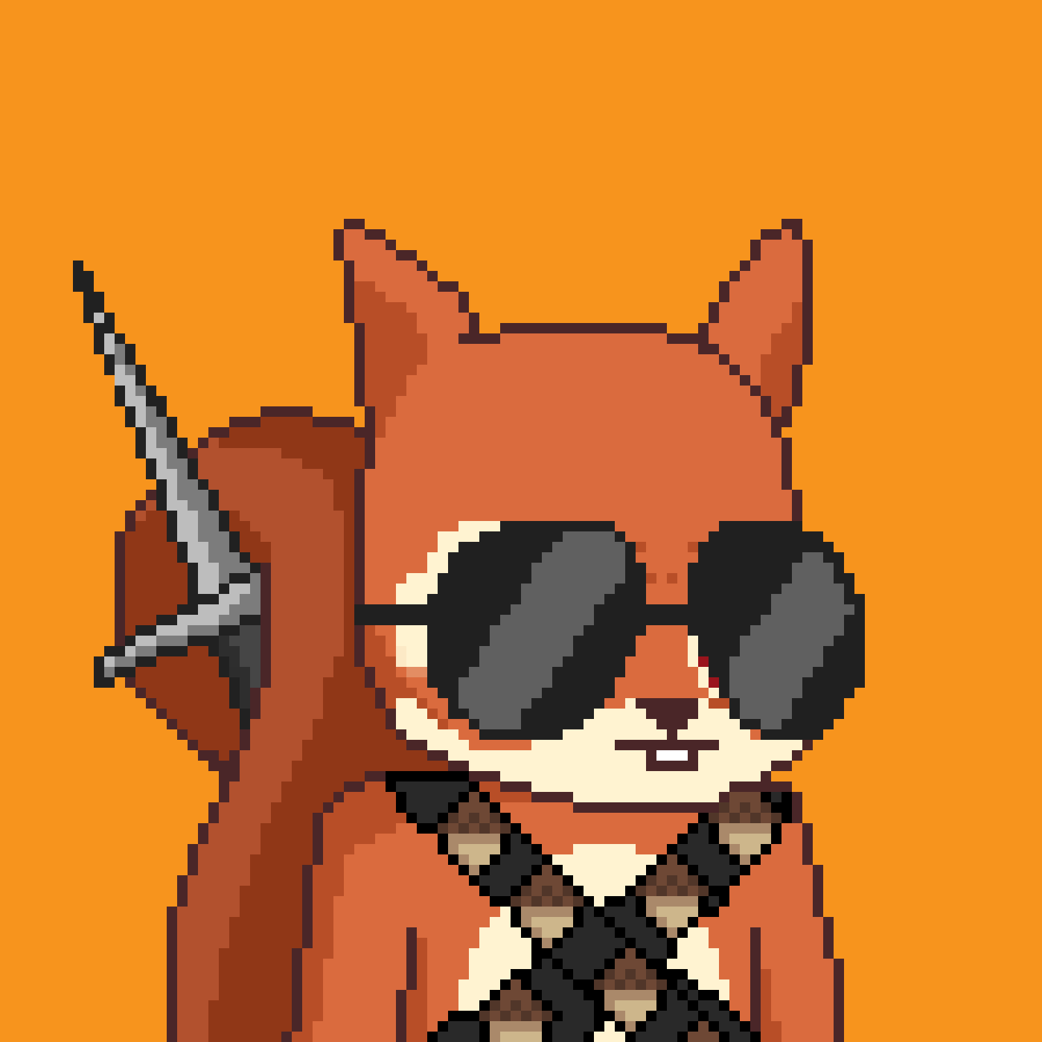 Pixel Squirrels #8291 NFT on Algorand