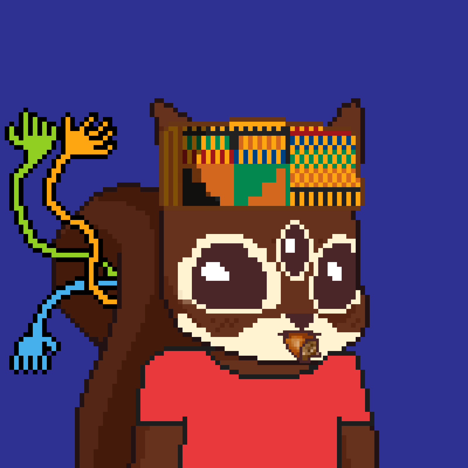 Pixel Squirrels #8295 NFT on Algorand