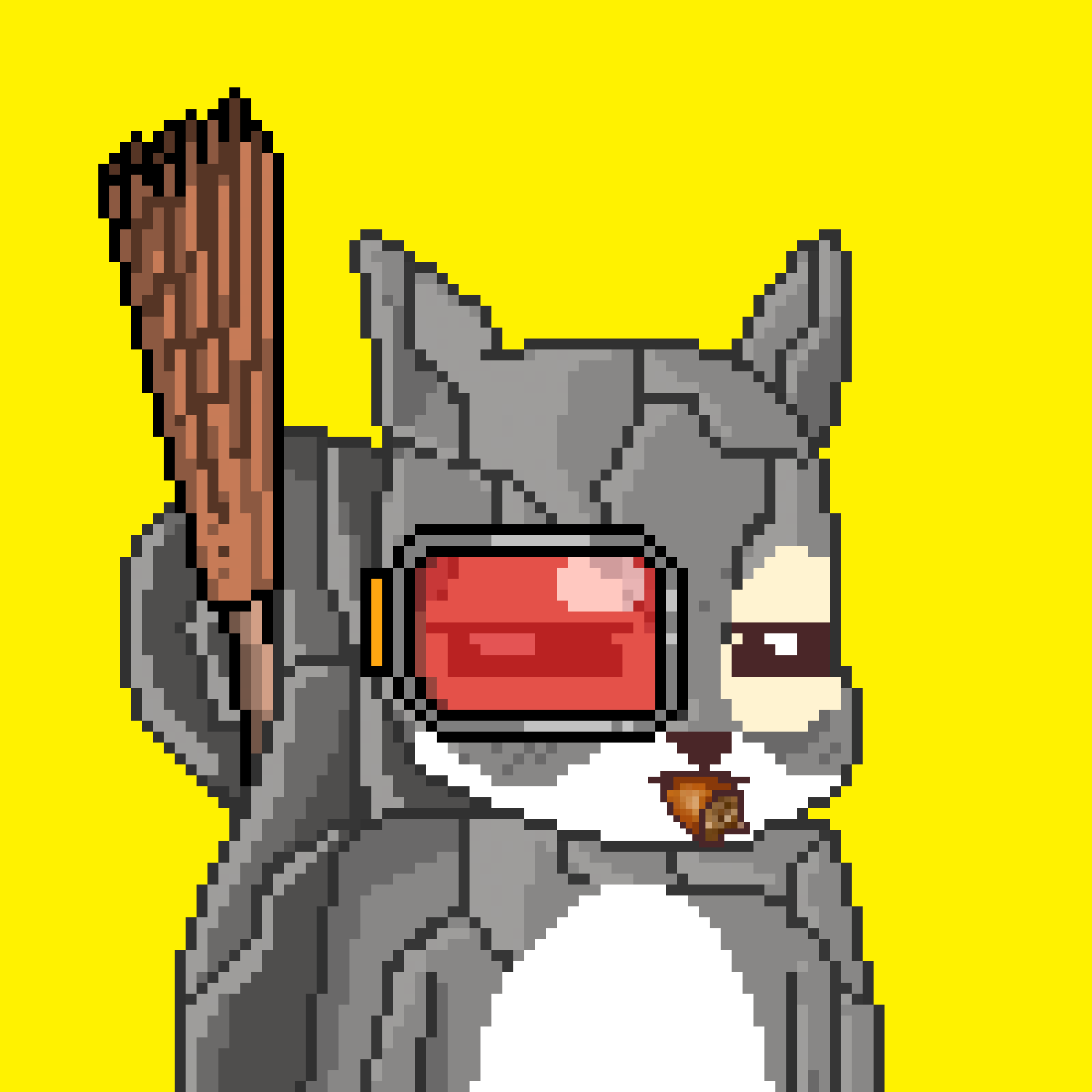 Pixel Squirrels #8410 NFT on Algorand