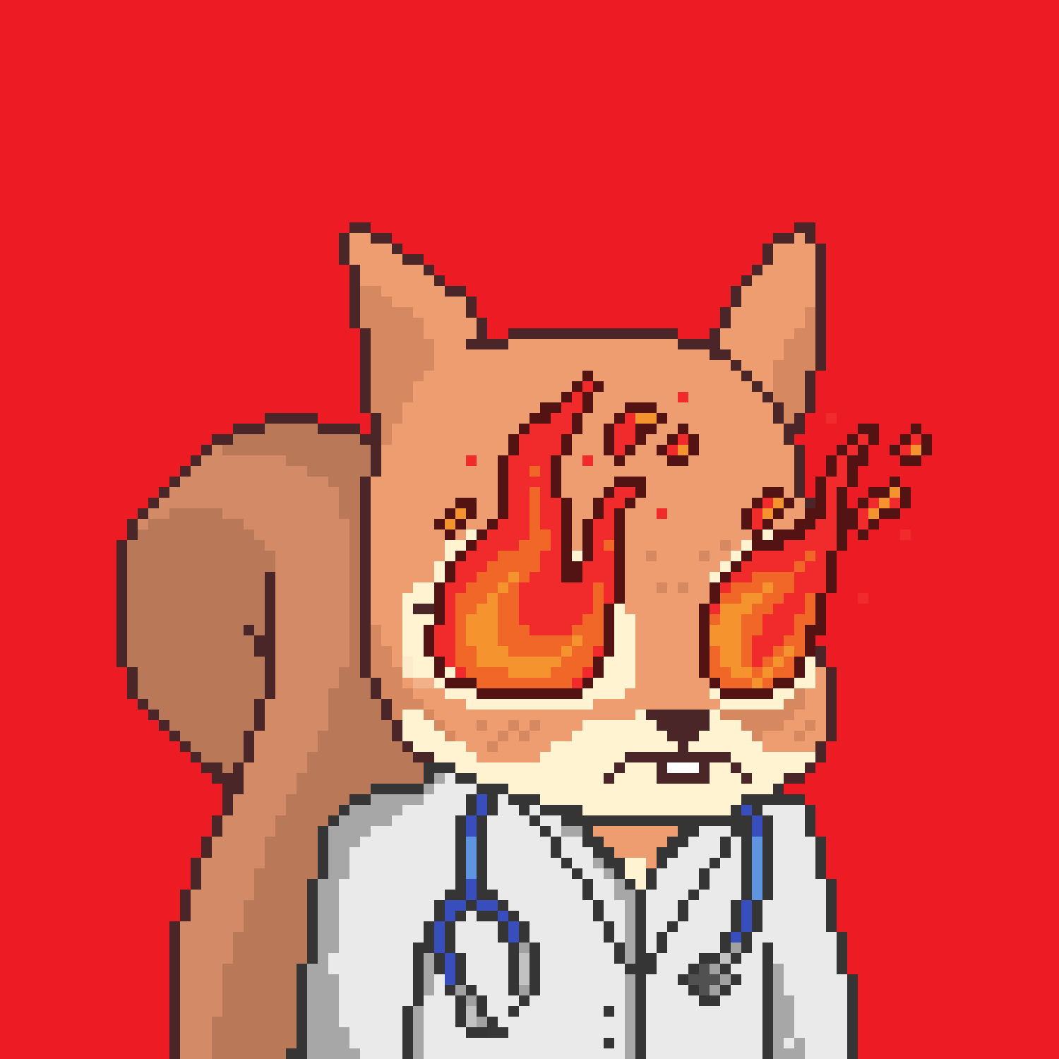 Pixel Squirrels #870 NFT on Algorand