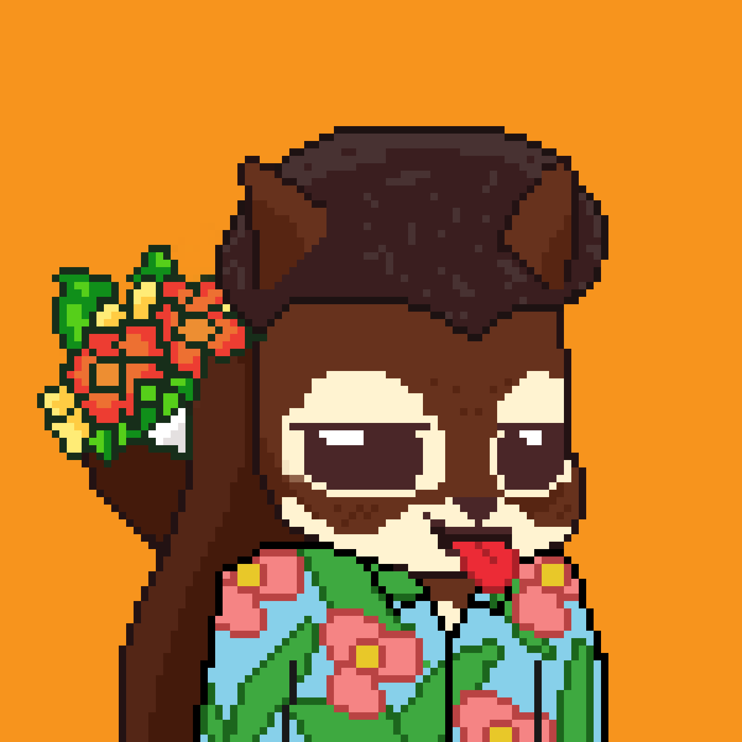 Pixel Squirrels #871 NFT on Algorand