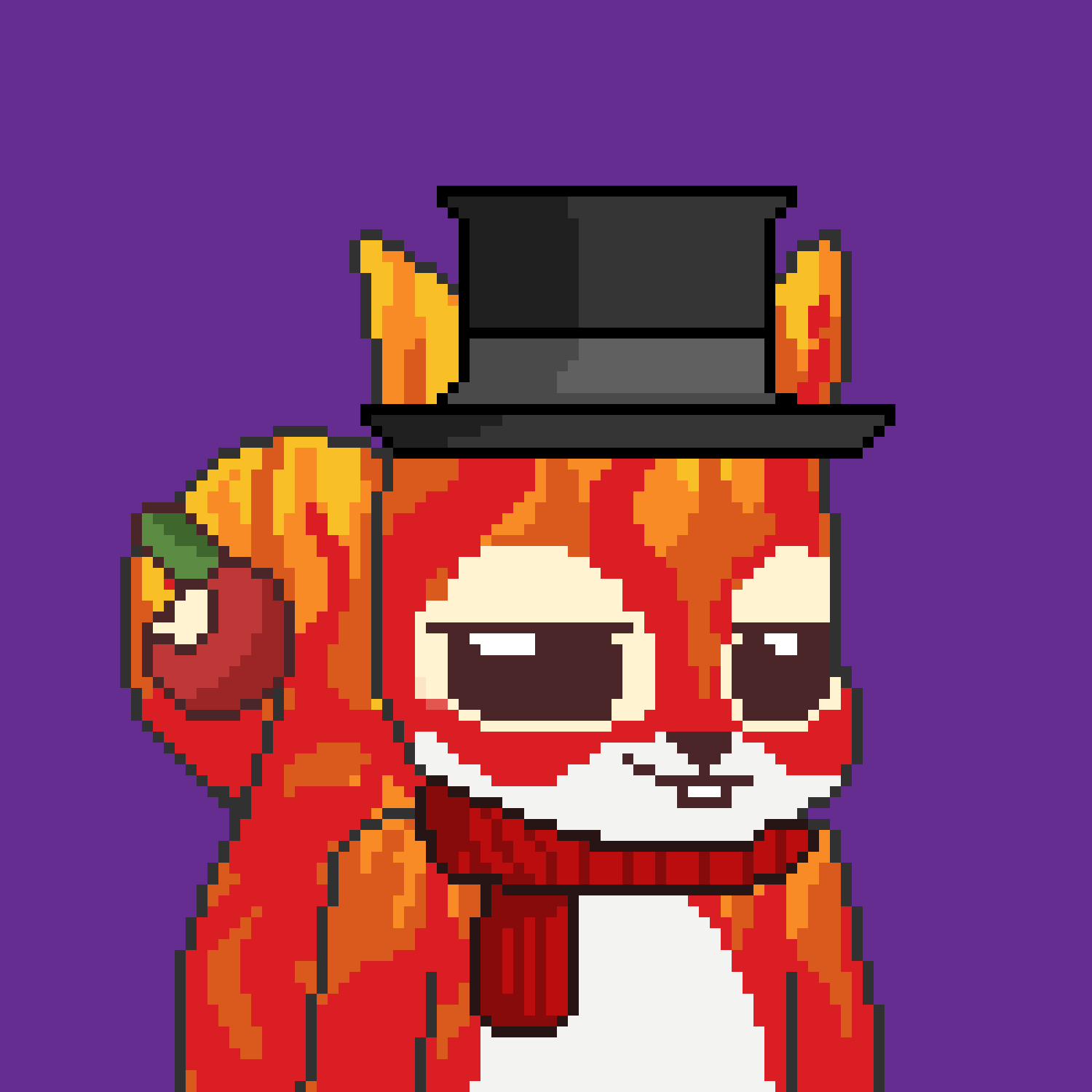 Pixel Squirrels #872 NFT on Algorand