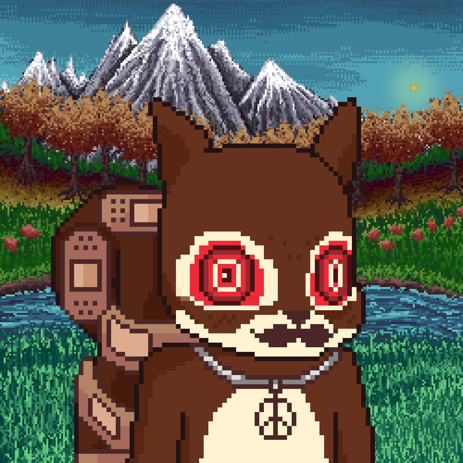Pixel Squirrels #8725 NFT on Algorand