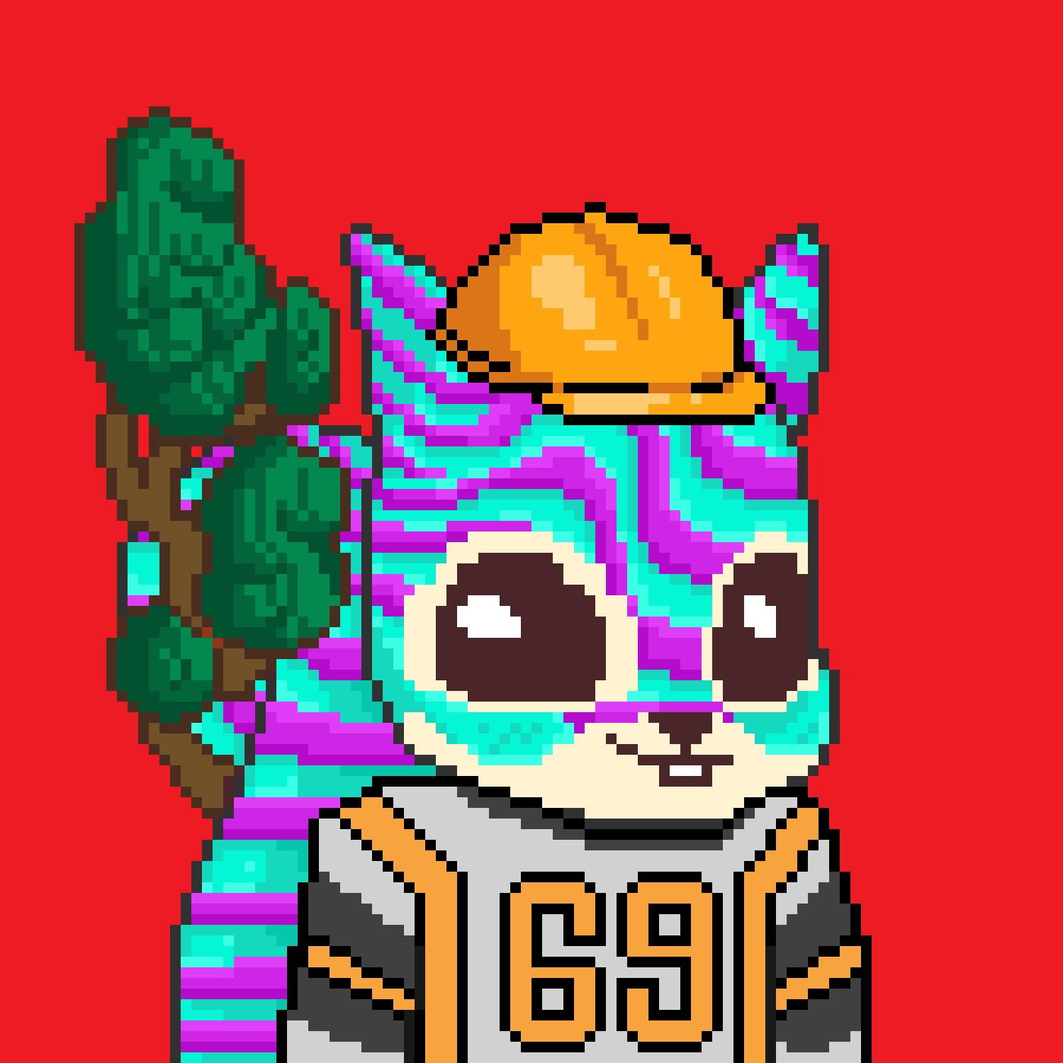 Pixel Squirrels #873 NFT on Algorand