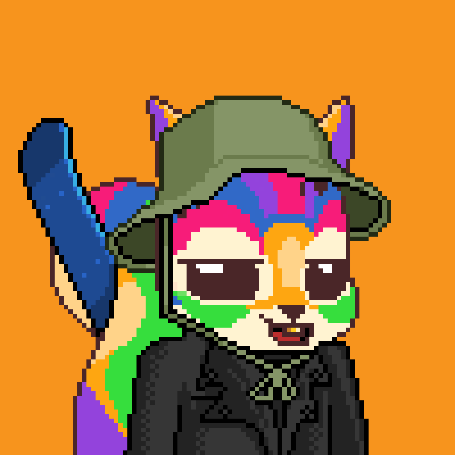 Pixel Squirrels #8782 NFT on Algorand
