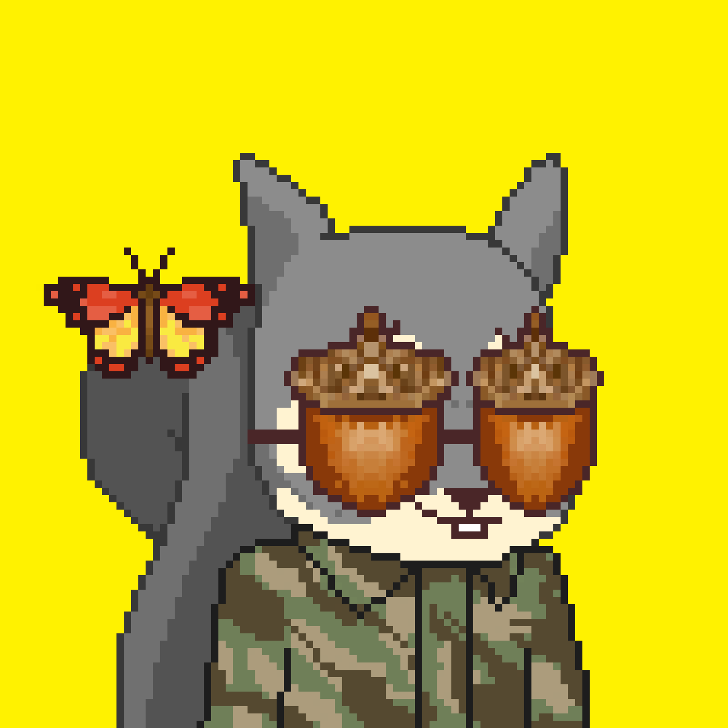 Pixel Squirrels #8811 NFT on Algorand