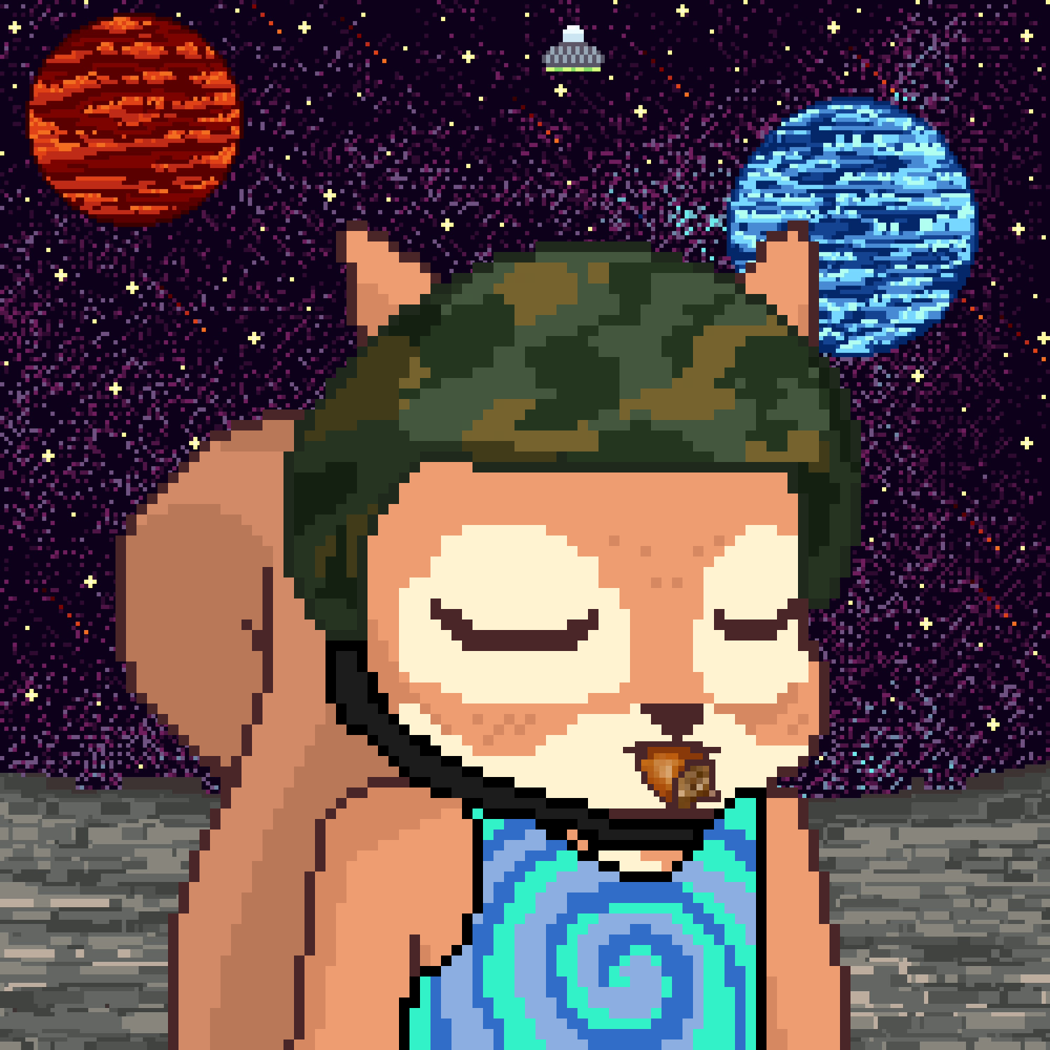 Pixel Squirrels #8983 NFT on Algorand