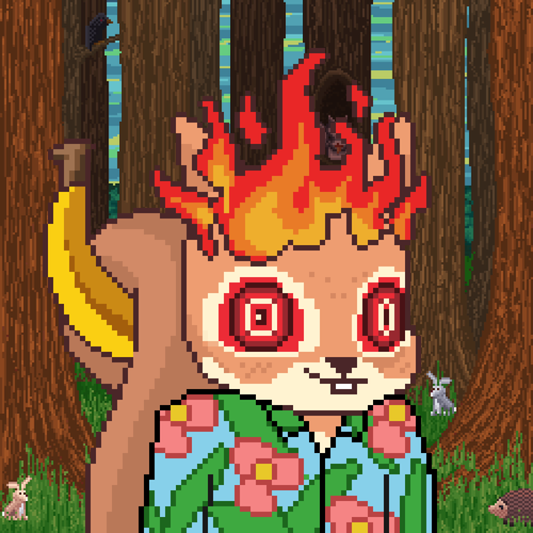 An image of Pixel Squirrels #9