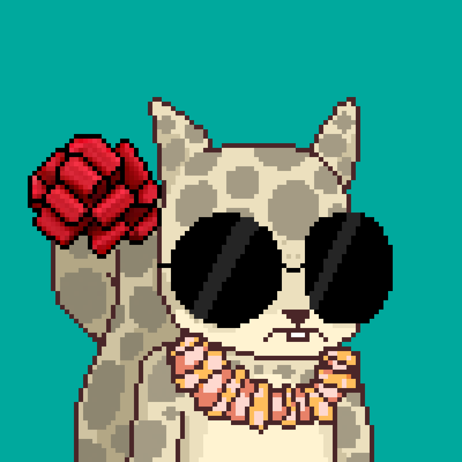 Pixel Squirrels #9072 NFT on Algorand