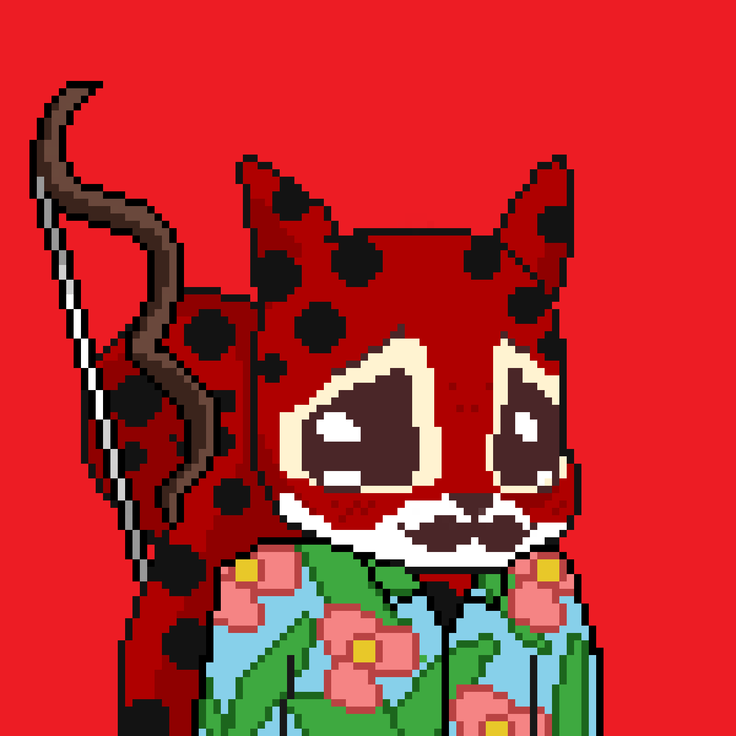 Pixel Squirrels #9667 NFT on Algorand