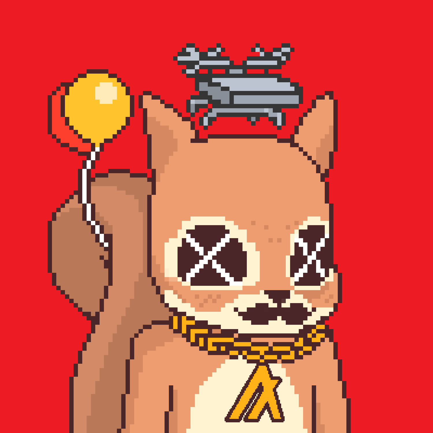 Pixel Squirrels #9678 NFT on Algorand