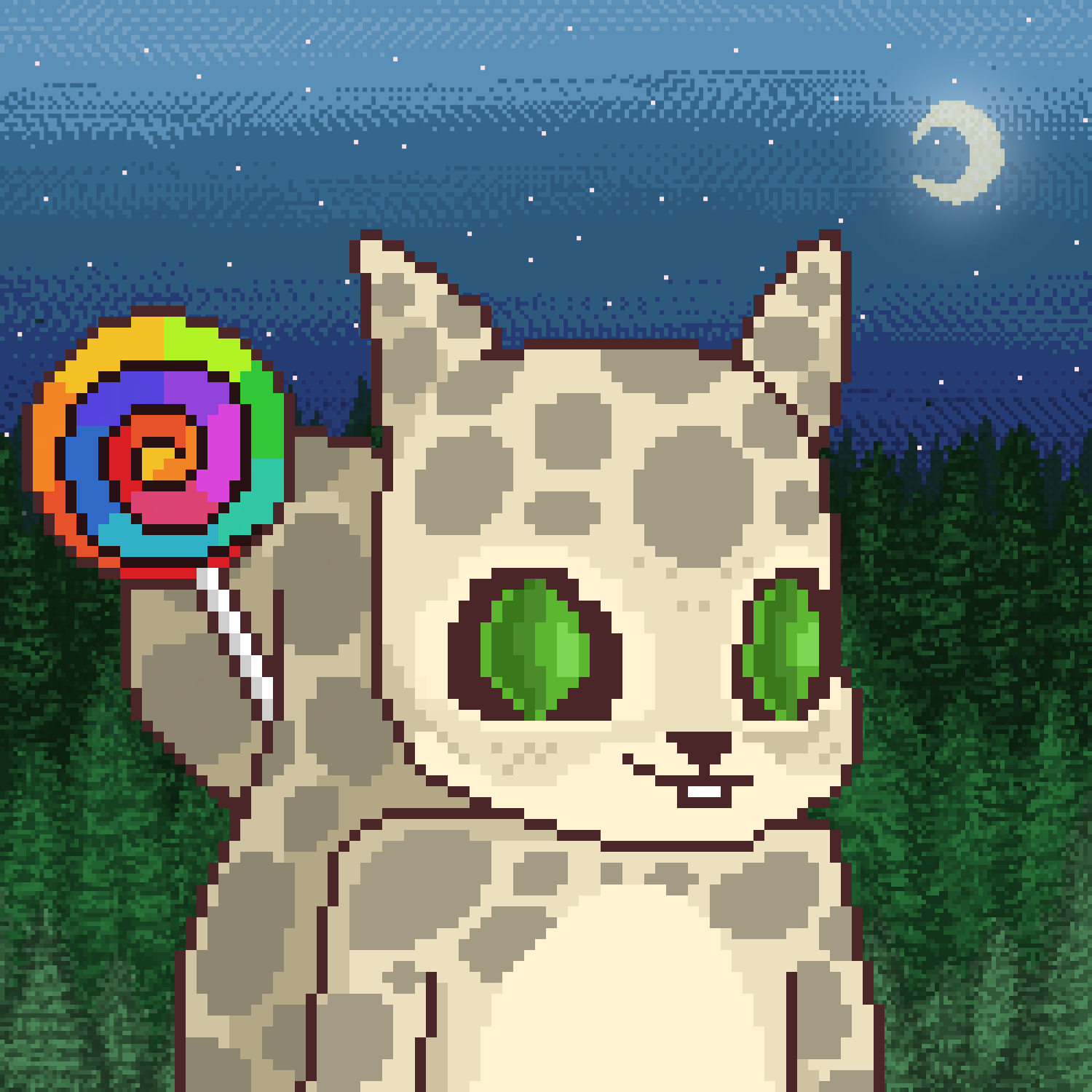 Pixel Squirrels #987 NFT on Algorand