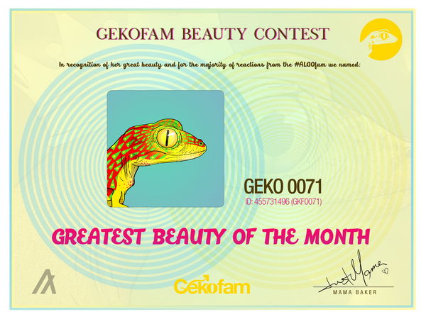 An image of Greates Beauty Of The Month 1