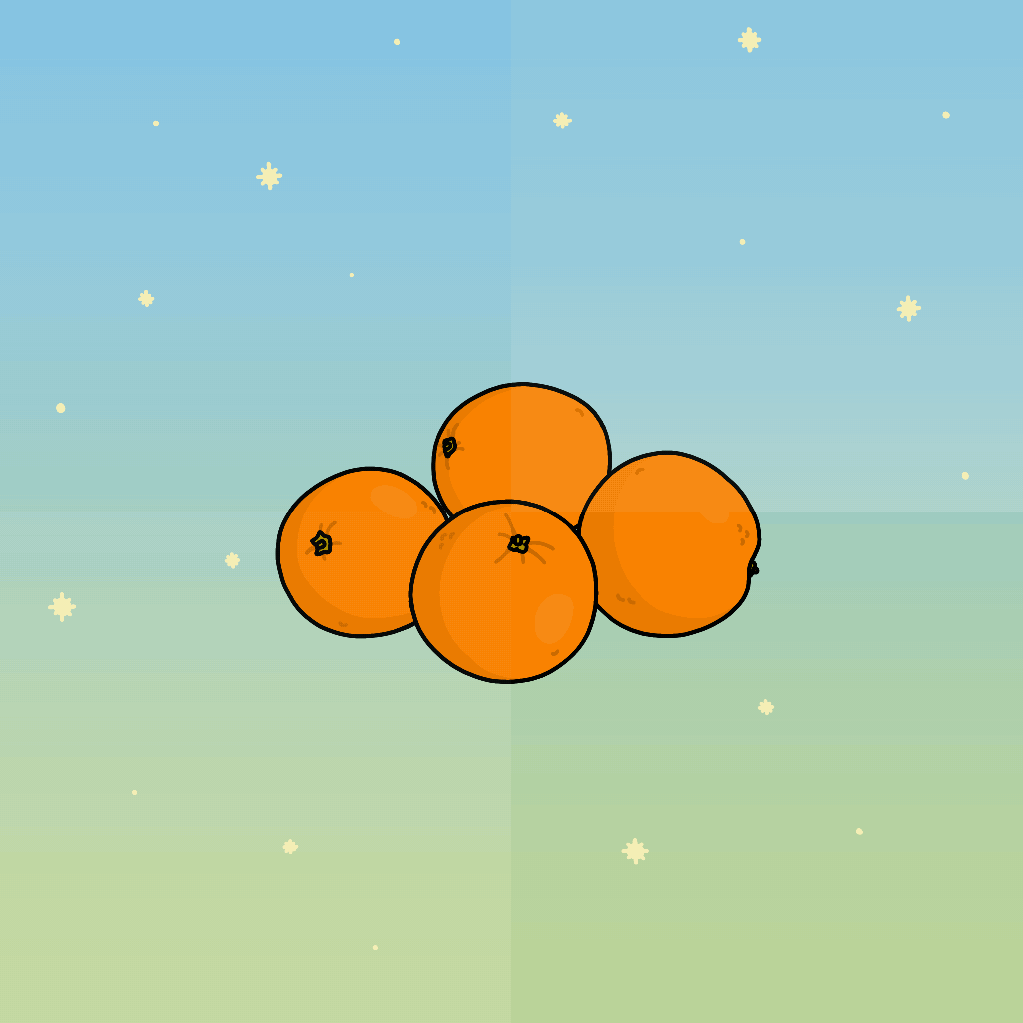 4 Oranges NFT on Algorand