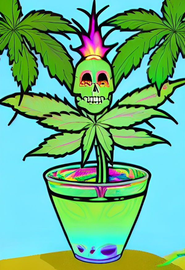 Image of AI Pothead #37