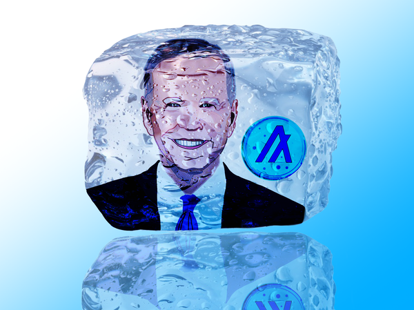 Image of Ice Cubed Joe Biden