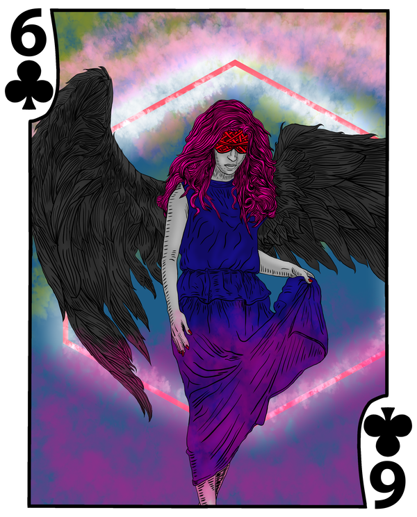 An image of 6 of Clubs