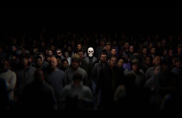 An image of • A Face in the Crowd •