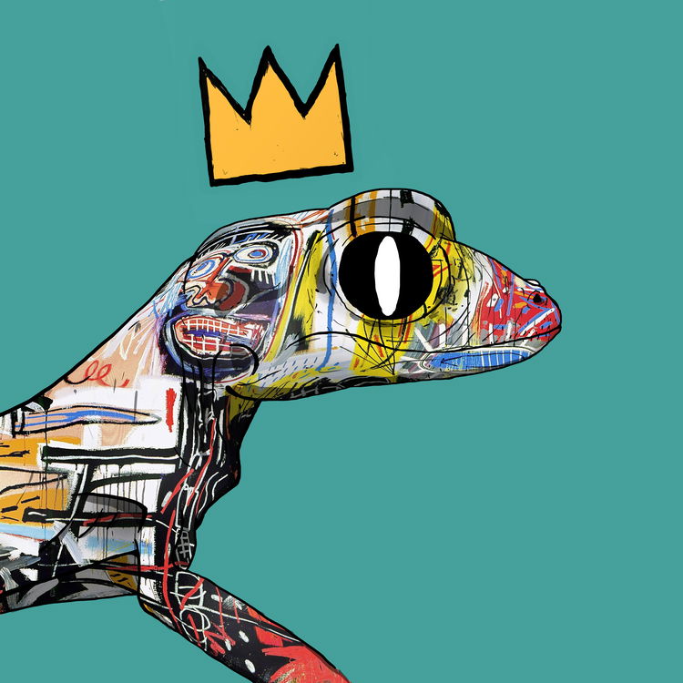 Image of Geko 0038 (Basquiat)