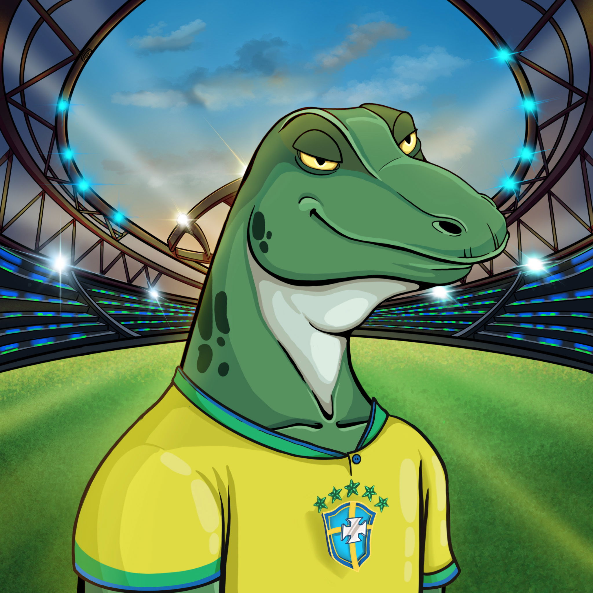 World Cup Goanna 0193 NFT on Algorand
