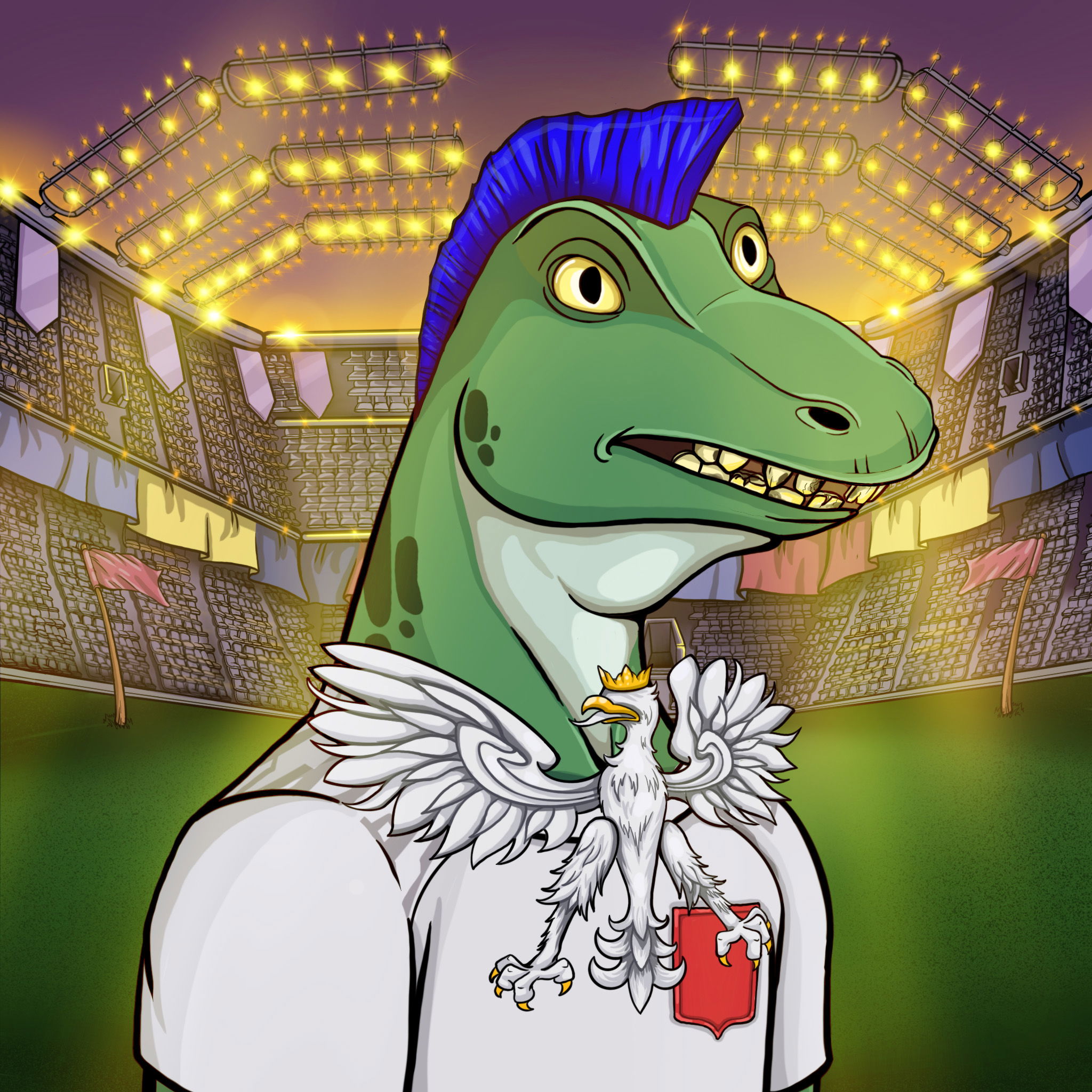 World Cup Goanna 1067 NFT on Algorand