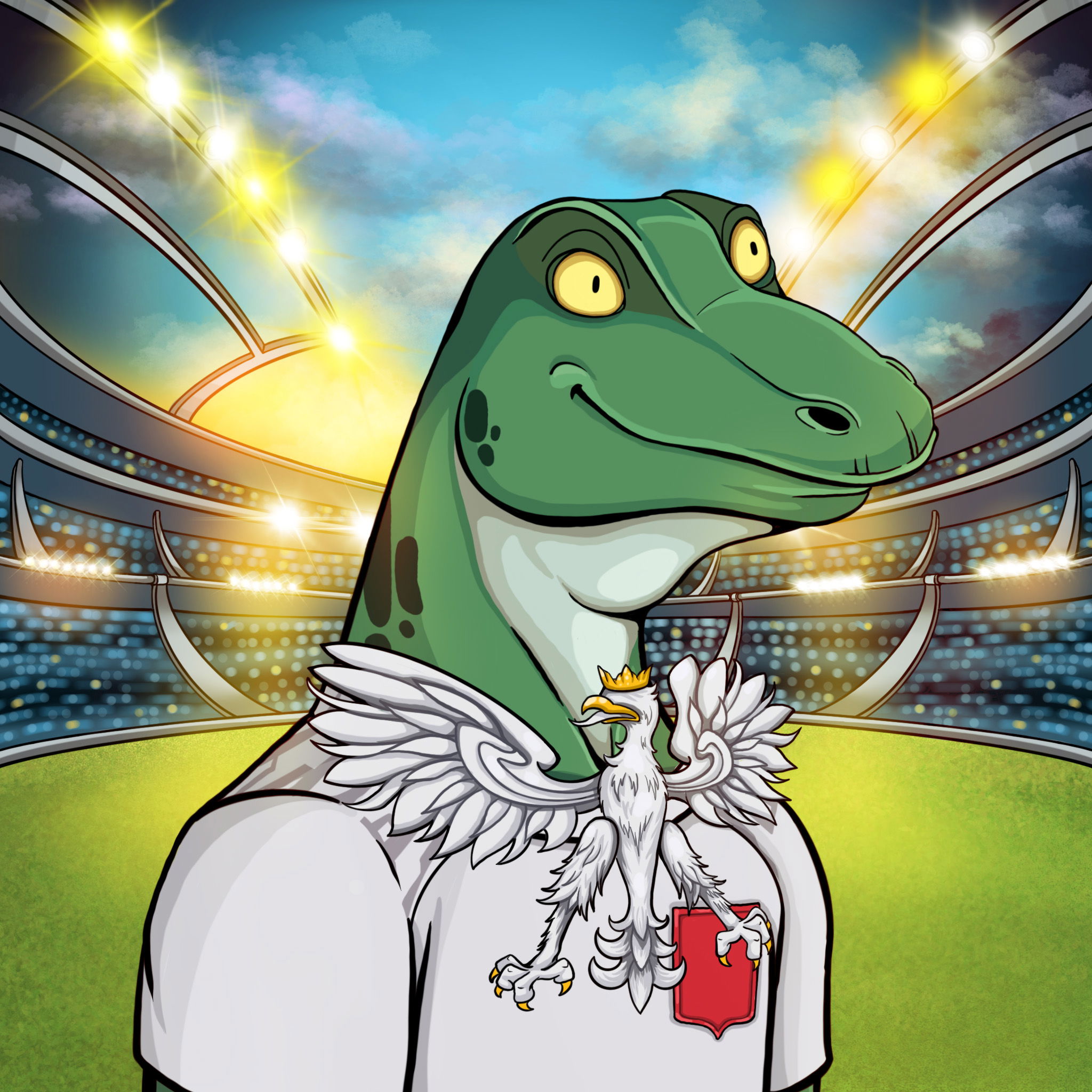 World Cup Goanna 1092 NFT on Algorand
