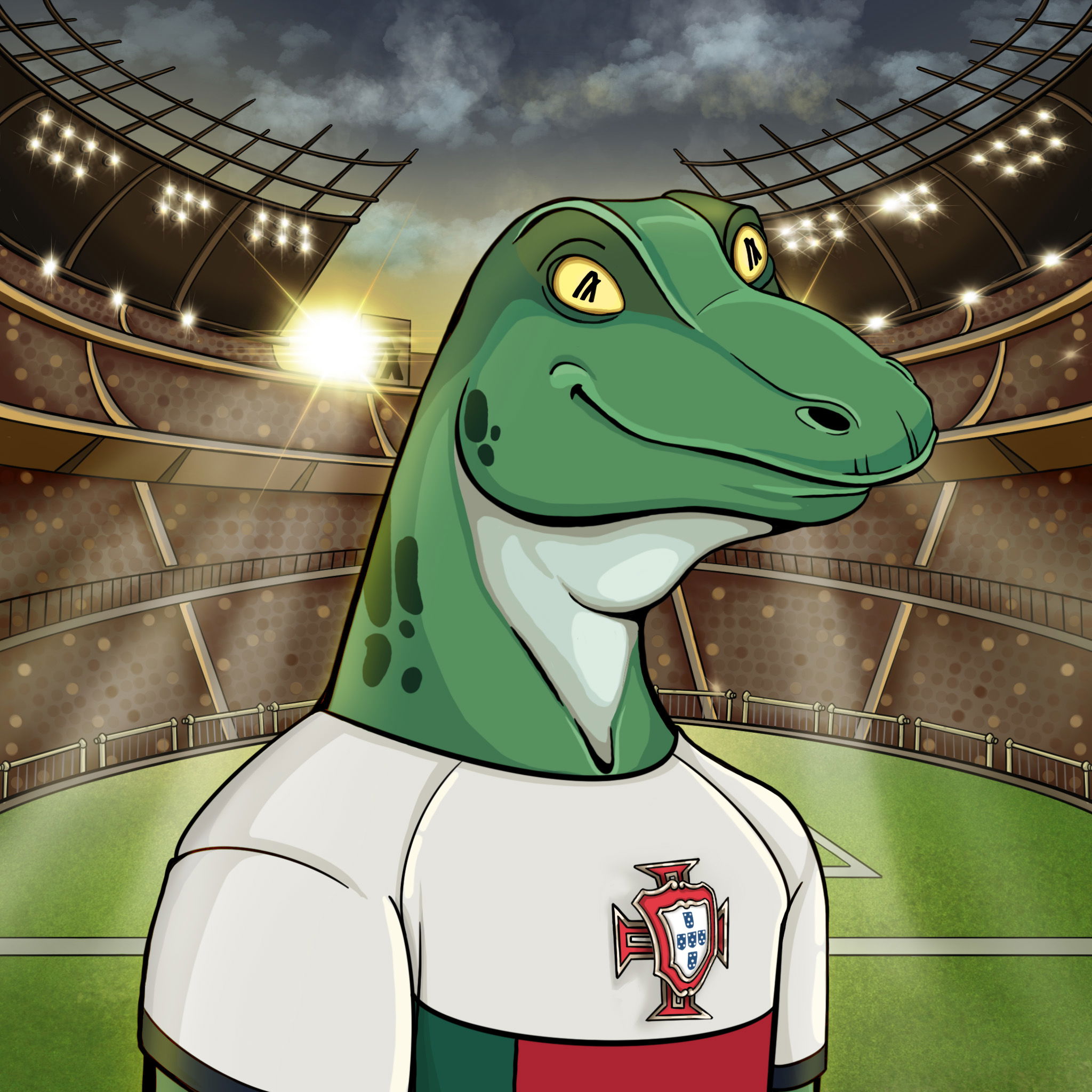 World Cup Goanna 1113 NFT on Algorand