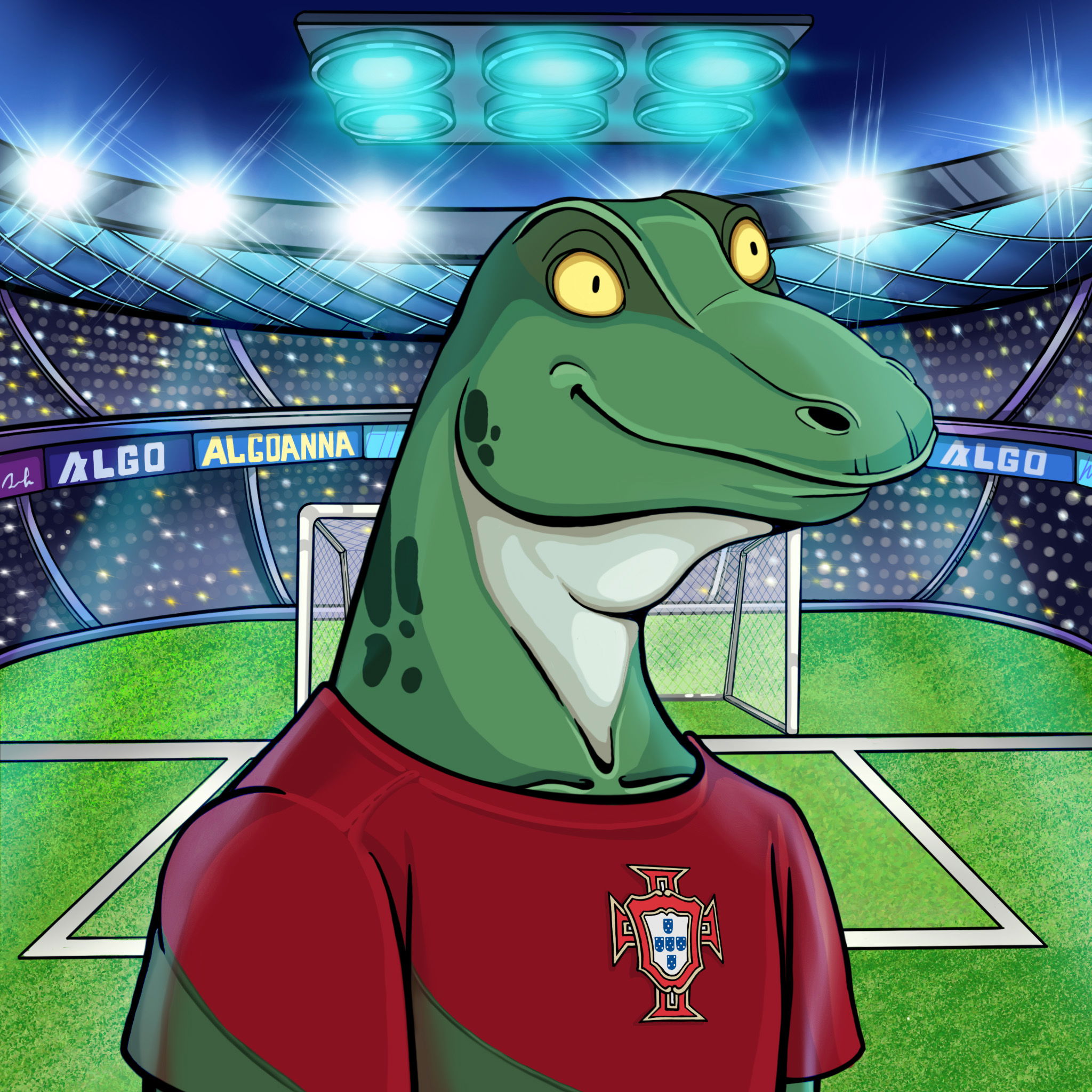 World Cup Goanna 1124 NFT on Algorand