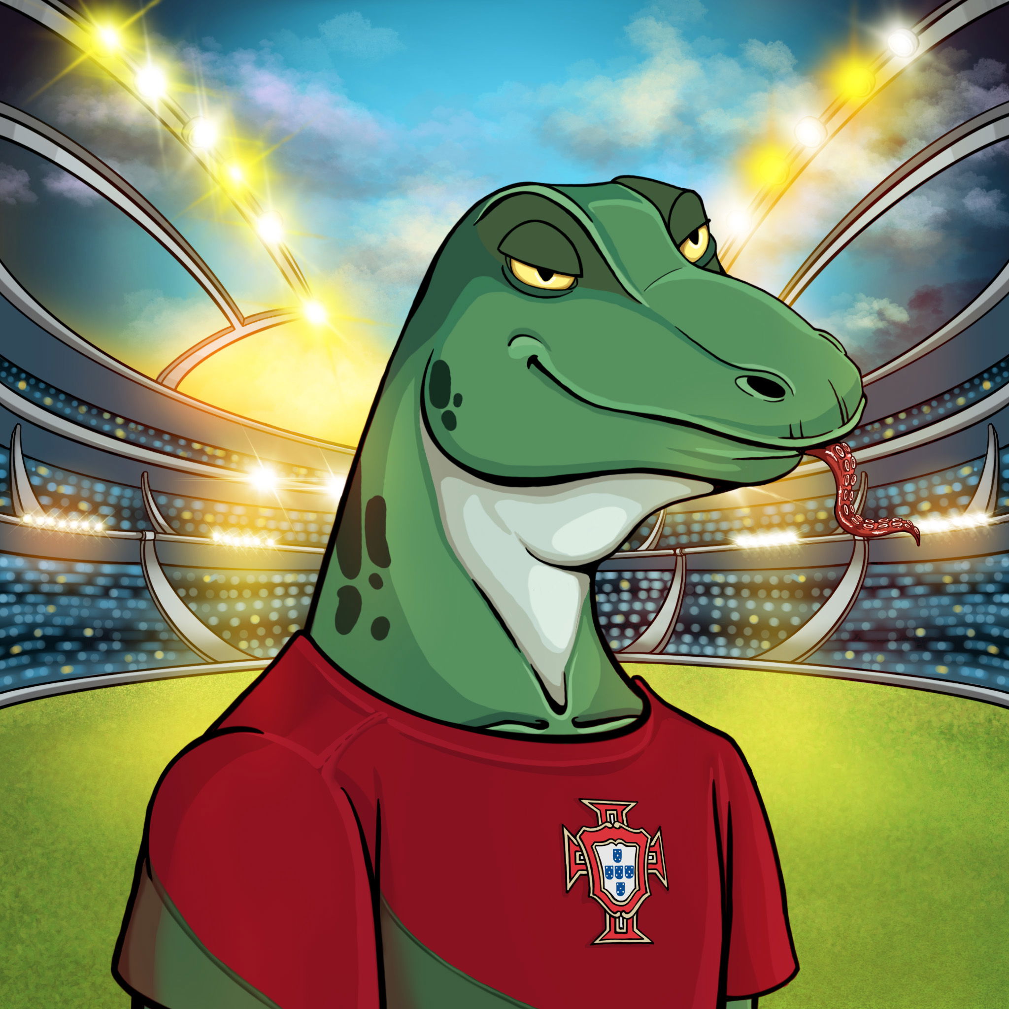 World Cup Goanna 1141 NFT on Algorand