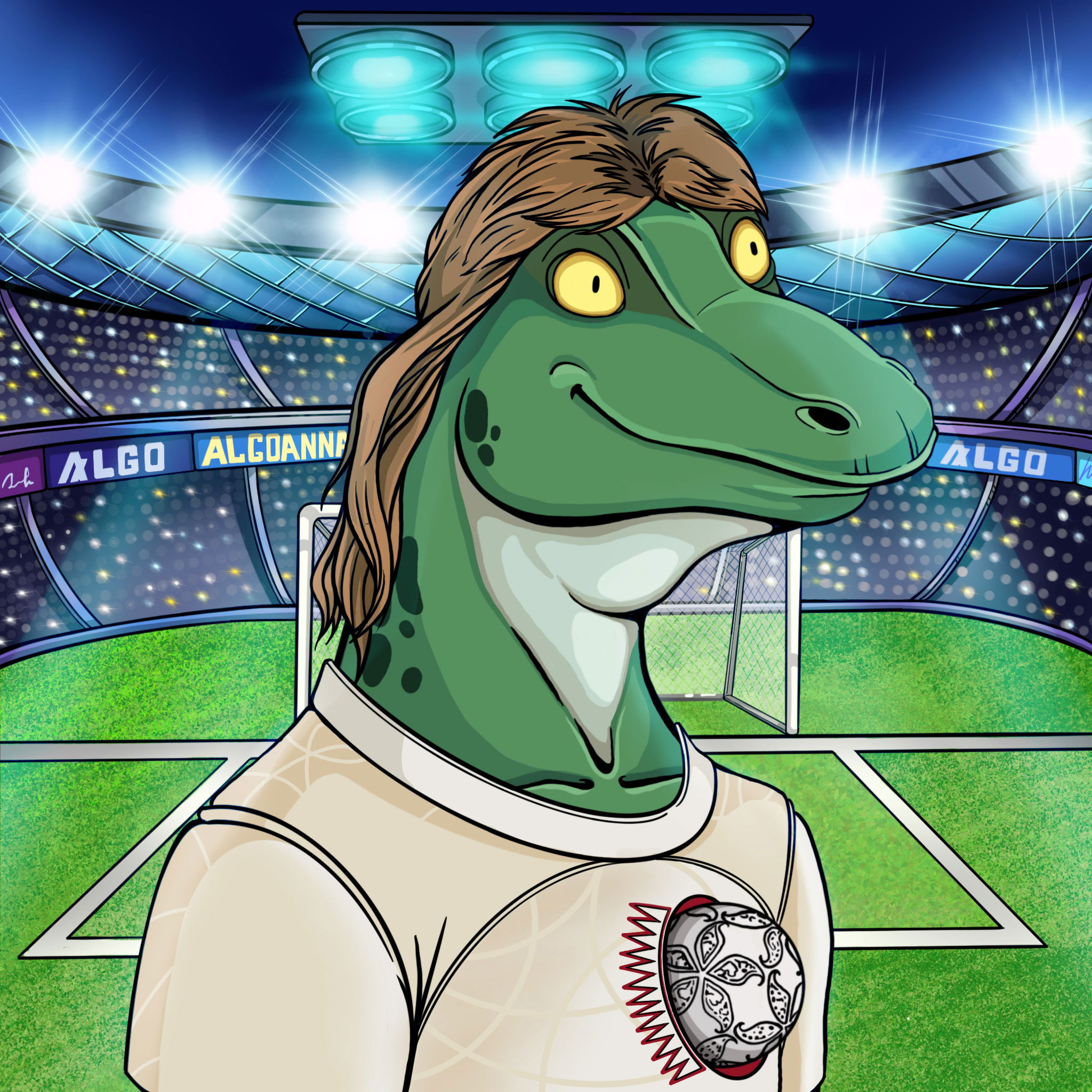 World Cup Goanna 1154 NFT on Algorand