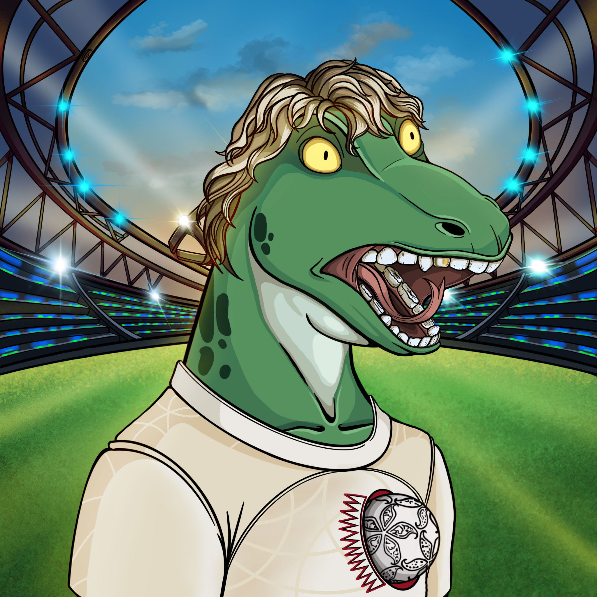 World Cup Goanna 1158 NFT on Algorand