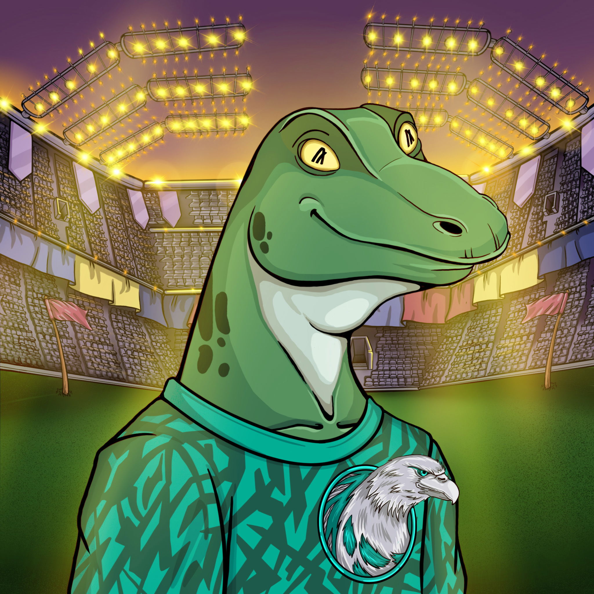 World Cup Goanna 1198 NFT on Algorand