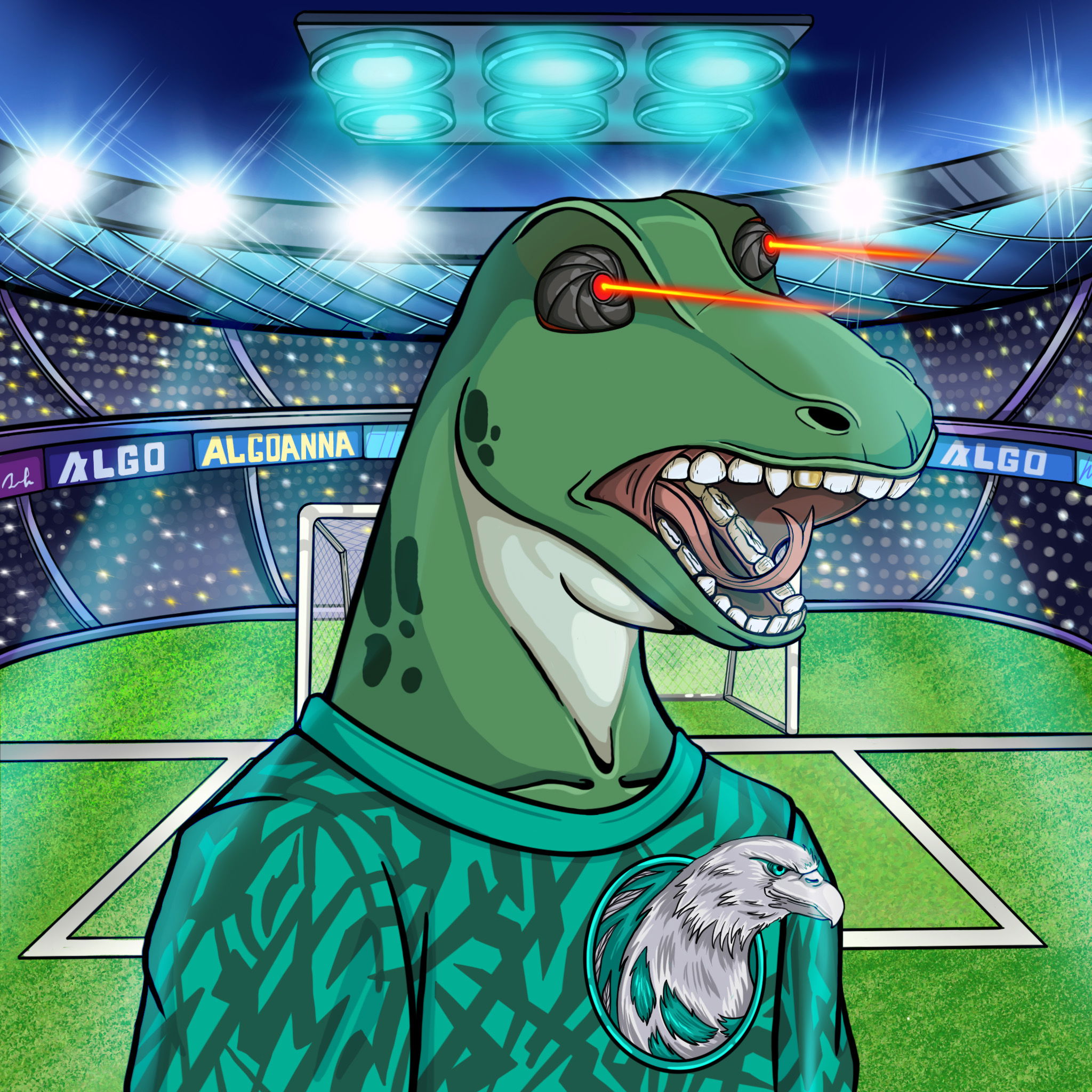 World Cup Goanna 1204 NFT on Algorand