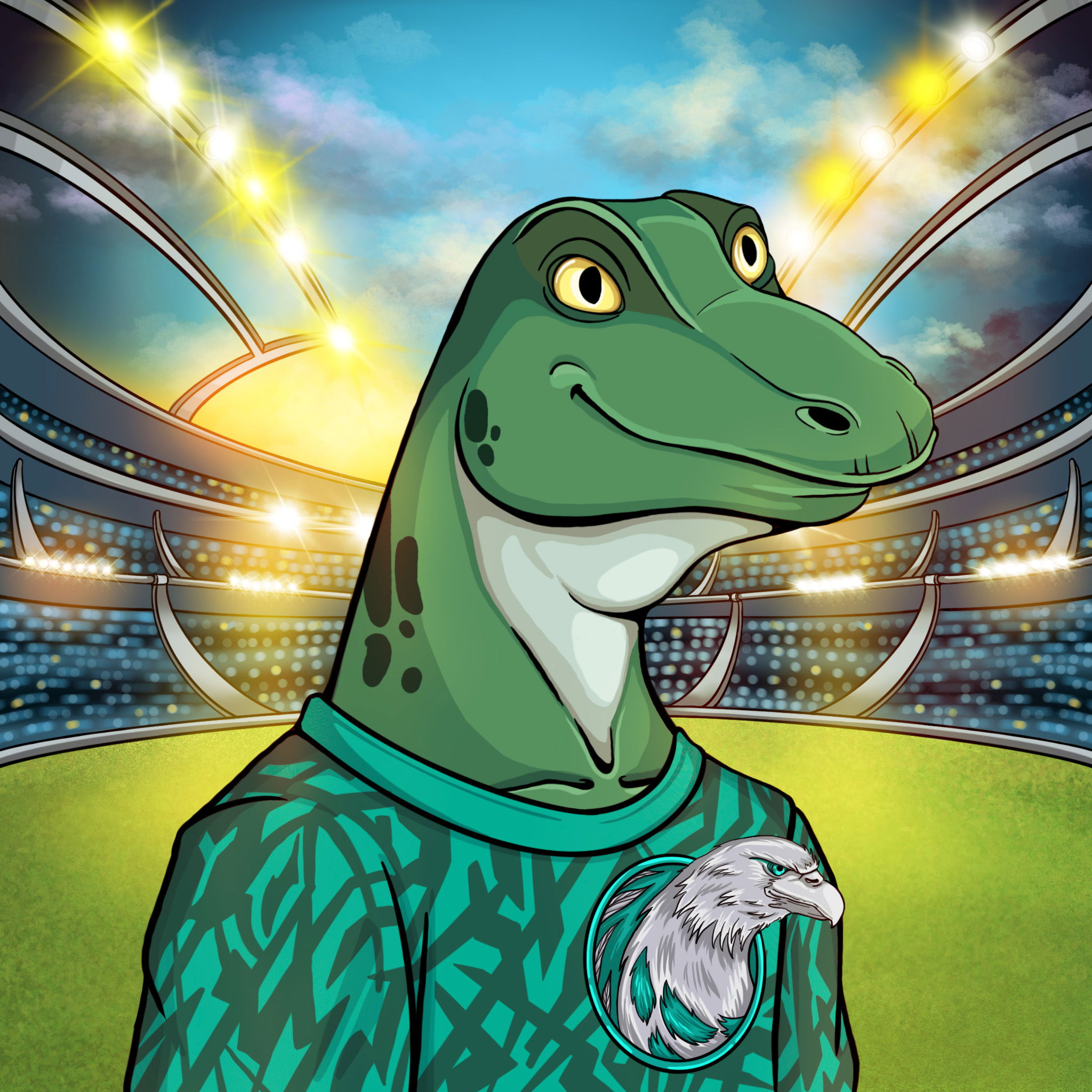 World Cup Goanna 1220 NFT on Algorand