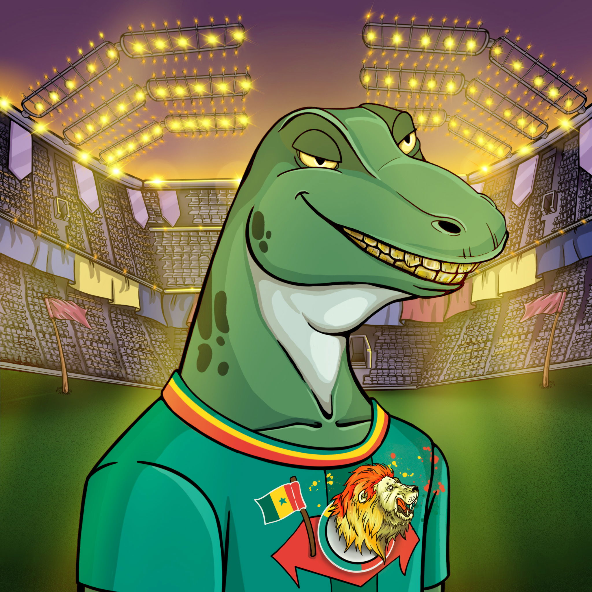 World Cup Goanna 1254 NFT on Algorand
